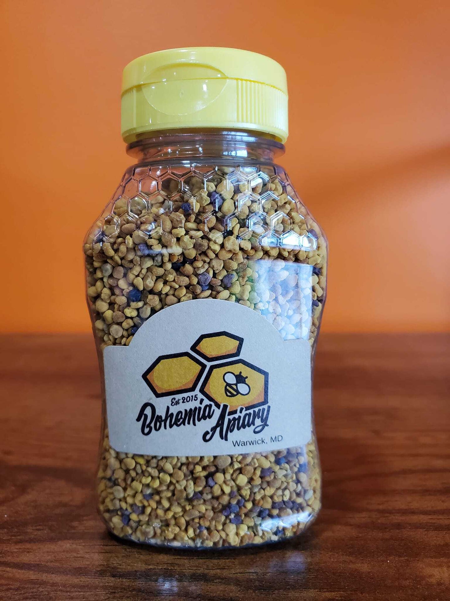 Bohemia Bee Raw Wildflower Pollen 8oz (2024 Warwick MD)