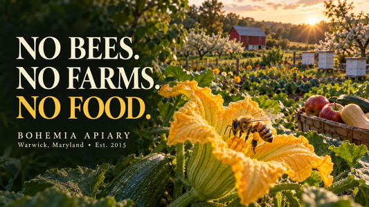 No Bees. No Farms. No Food. Why the Message Needs Another Word.